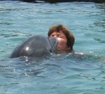 KISSED BY A DOLPHIN
